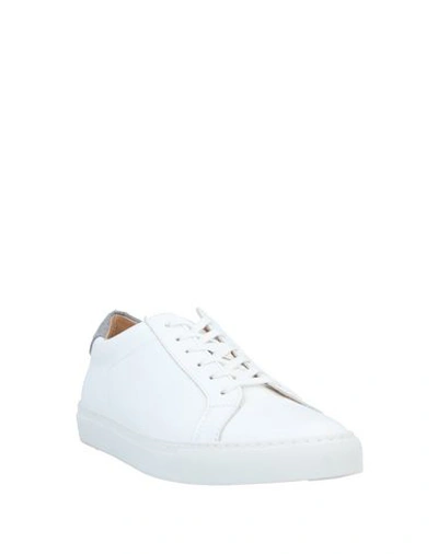 Shop Eleventy Sneakers In White