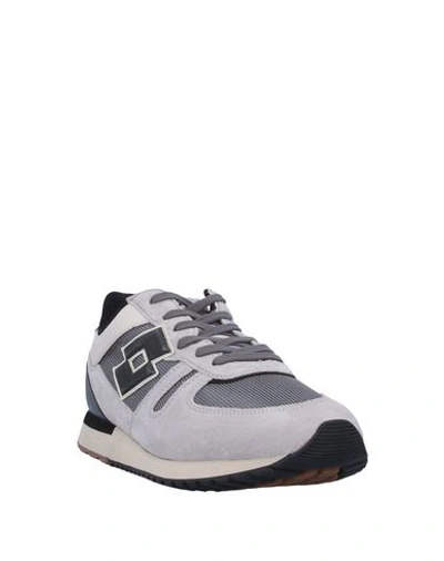 Shop Lotto Leggenda Sneakers In Light Grey