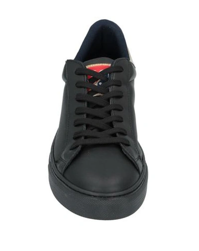 Shop A.testoni Sneakers In Black