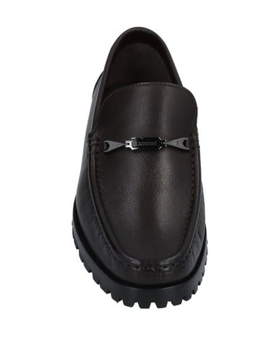 Shop A.testoni Loafers In Dark Brown