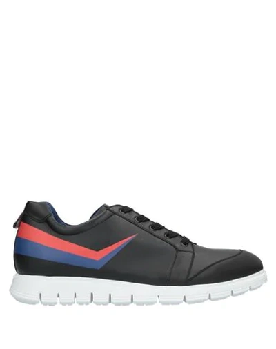 Shop A.testoni Sneakers In Black