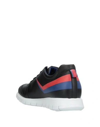 Shop A.testoni Sneakers In Black