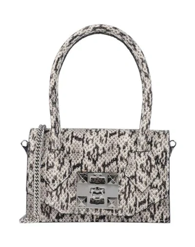 Shop Salar Handbag In Grey