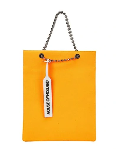Shop House Of Holland Handbags In Orange