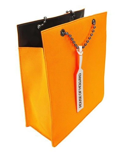 Shop House Of Holland Handbags In Orange