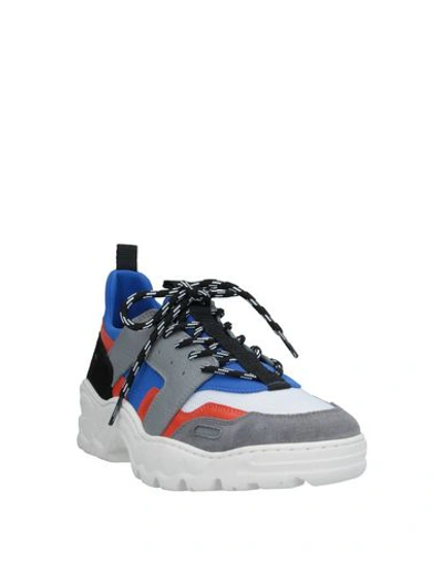 Shop Ami Alexandre Mattiussi Sneakers In Blue