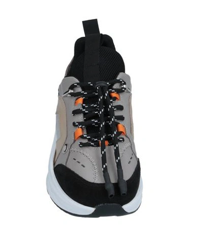 Shop Ylati Sneakers In Dove Grey