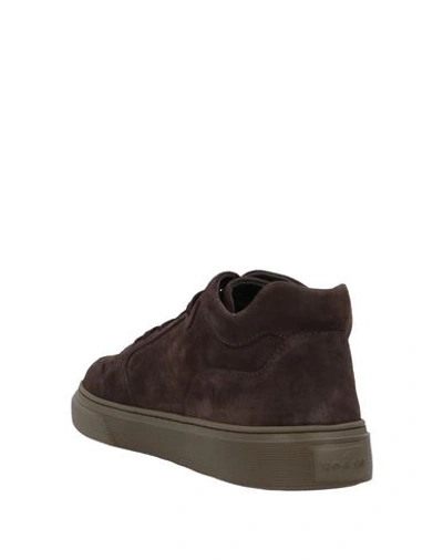 Hogan Sneakers In Brown