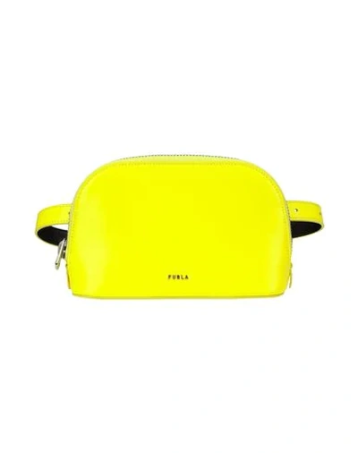 Shop Furla Backpacks & Fanny Packs In Yellow