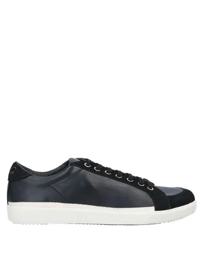 Shop Pantofola D'oro Man Sneakers Black Size 7 Calfskin, Soft Leather