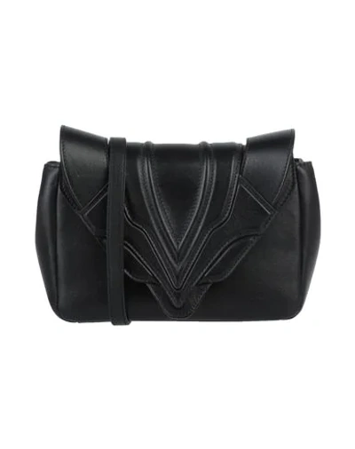 Shop Elena Ghisellini Handbag In Black
