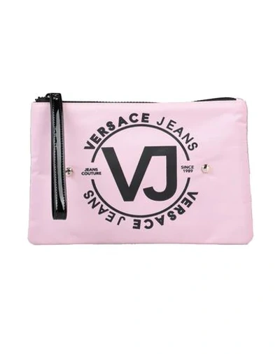Shop Versace Jeans Handbag In Pink