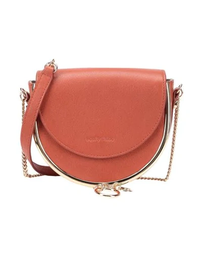 Shop See By Chloé Cross-body Bags In Rust