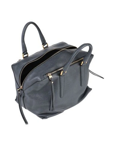 Shop Gianni Chiarini Cross-body Bags In Dark Blue