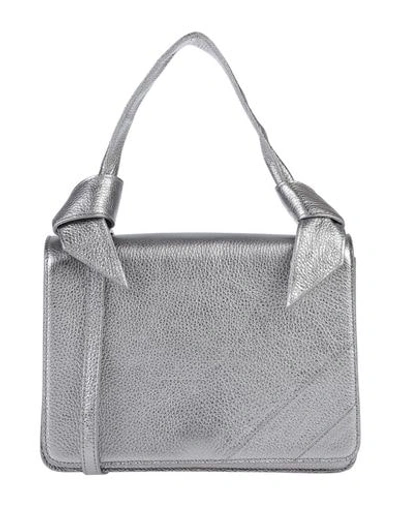 Shop Mia Bag Handbags In Silver