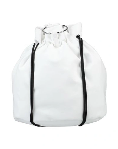 Shop Mm6 Maison Margiela Backpacks In White