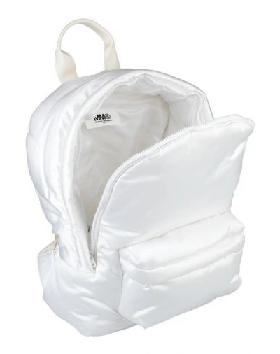 Shop Mm6 Maison Margiela Backpack & Fanny Pack In White