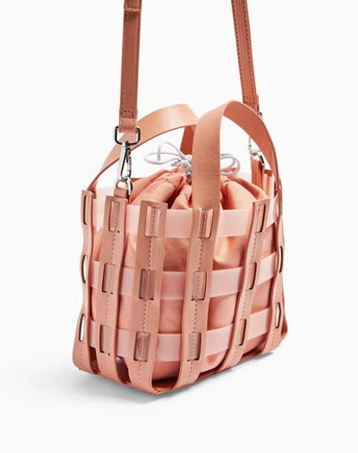 Shop Topshop Handbags In Pastel Pink