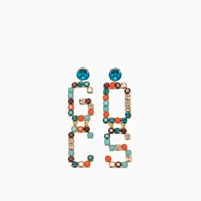 Shop Gcds Earrings Ss20w010127 In Mix
