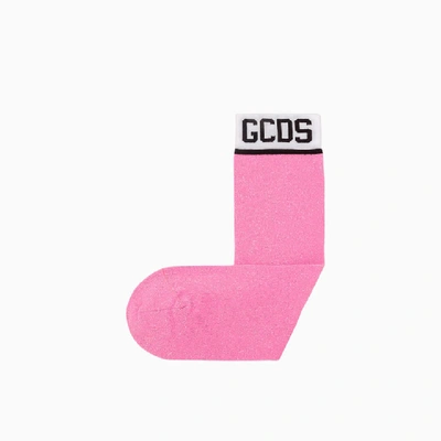 Shop Gcds Socks Ss20w010081 In Pink