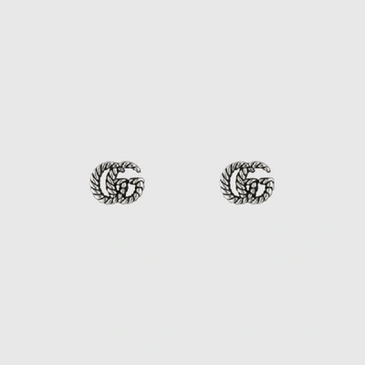 Shop Gucci Double G Earrings In Undefined