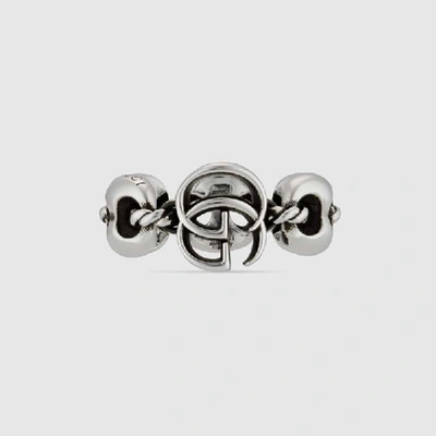 Shop Gucci Double G Ring In Undefined