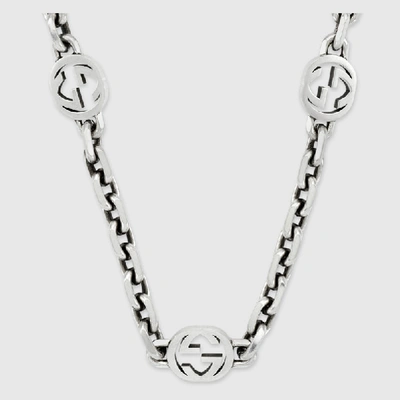 Shop Gucci Interlocking G Necklace In Undefined