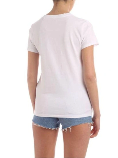 Shop Levi's White Cotton T-shirt