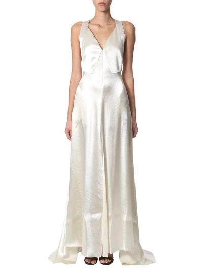 Shop Philosophy Women's White Polyester Dress