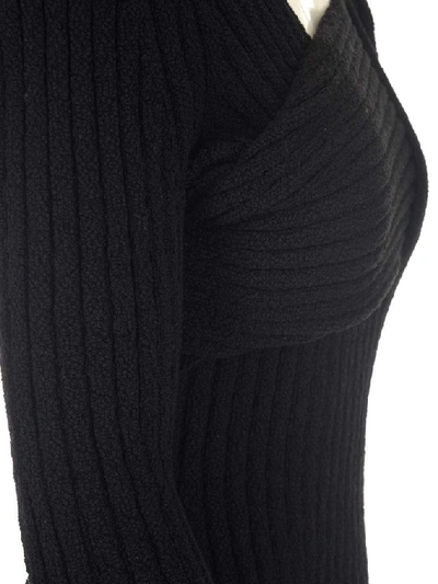 Shop Bottega Veneta Women's Black Cotton Jumper