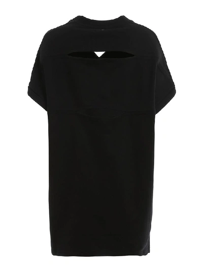 Shop Dondup Women's Black Cotton Dress