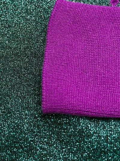 Shop Gcds Women's Purple Wool Sweater