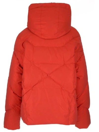 Shop Khrisjoy Women's Red Polyester Outerwear Jacket