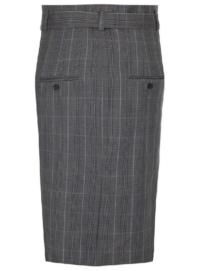 Shop Isabel Marant Étoile Women's Grey Wool Skirt