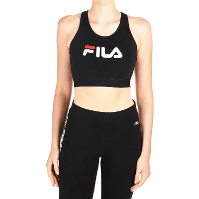 Shop Fila Women's Black Cotton Top
