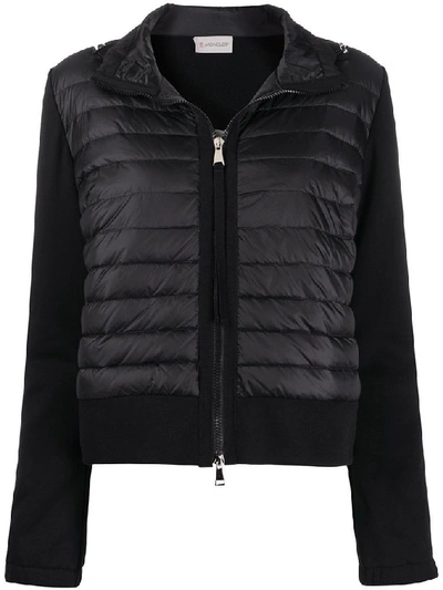 Shop Moncler Women's Black Cotton Outerwear Jacket
