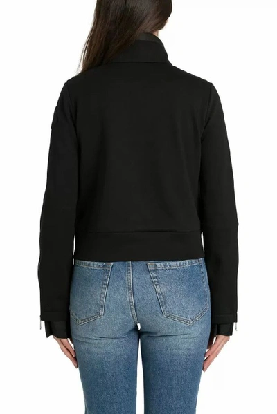 Shop Moncler Women's Black Cotton Outerwear Jacket