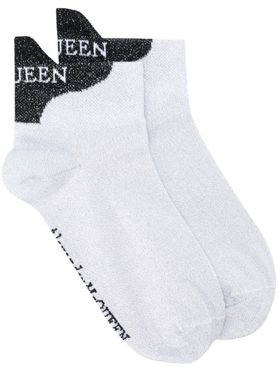Shop Alexander Mcqueen White Socks