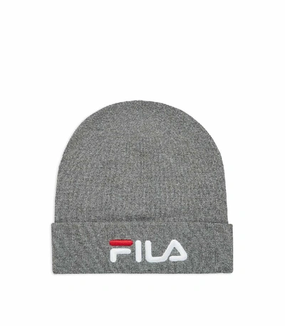 Shop Fila Men's Grey Cotton Hat