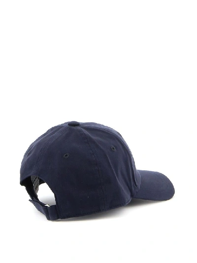 Shop Dondup Men's Blue Polyester Hat