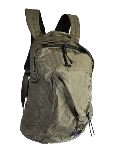 Shop C.p. Company Green Polyamide Backpack