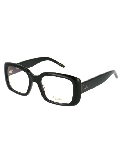 Shop Pomellato Women's Black Metal Glasses