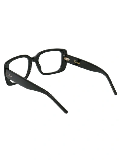 Shop Pomellato Women's Black Metal Glasses