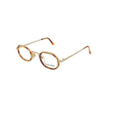 Shop Giorgio Armani Women's Brown Metal Glasses