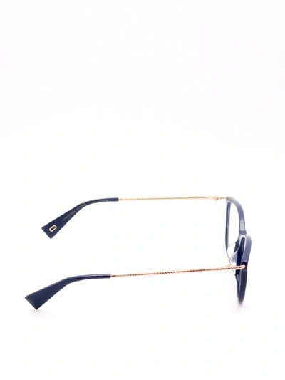 Shop Marc Jacobs Women's Blue Metal Glasses