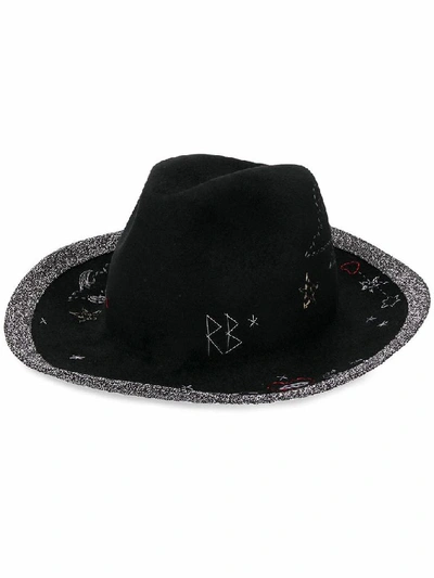Shop Ruslan Baginskiy Women's Black Wool Hat