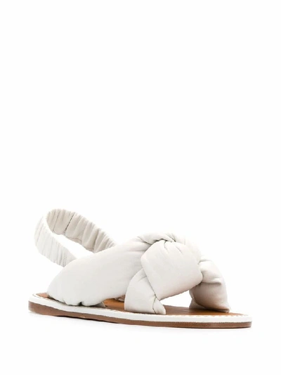 Shop Miu Miu Women's White Other Materials Sandals