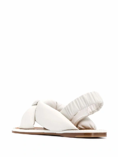 Shop Miu Miu Women's White Other Materials Sandals