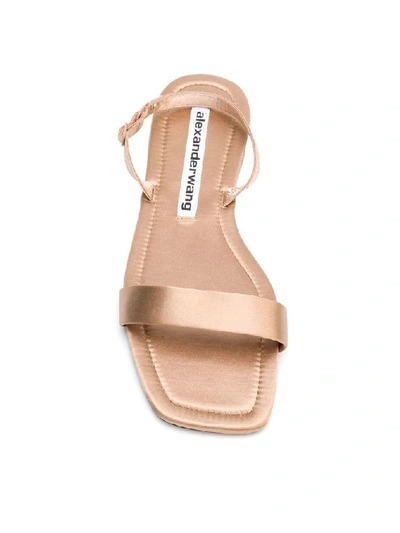 Shop Alexander Wang Pink Leather Sandals