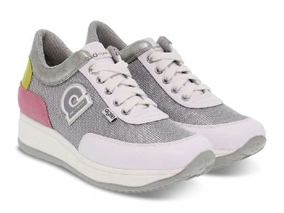 Shop Ruco Line Women's Grey Polyester Sneakers
